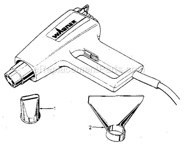 Page A Diagram and Parts List for 15109  Craftsman Paint Sprayer