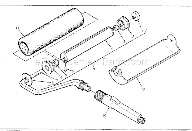 Page A Diagram and Parts List for 165155403  Craftsman Paint Sprayer