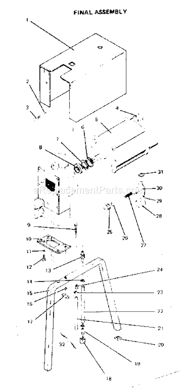 Page A Diagram and Parts List for 165155580  Craftsman Paint Sprayer