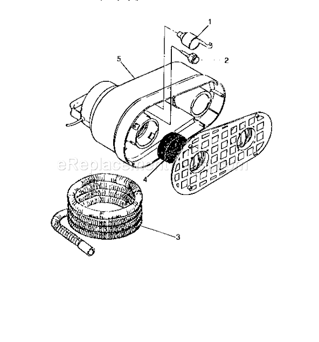 Page B Diagram and Parts List for 165276200  Craftsman Paint Sprayer