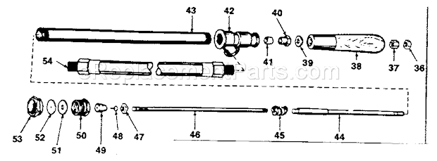 Page B Diagram and Parts List for 174261870  Craftsman Paint Sprayer