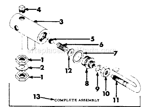 Page D Diagram and Parts List for 174261870  Craftsman Paint Sprayer