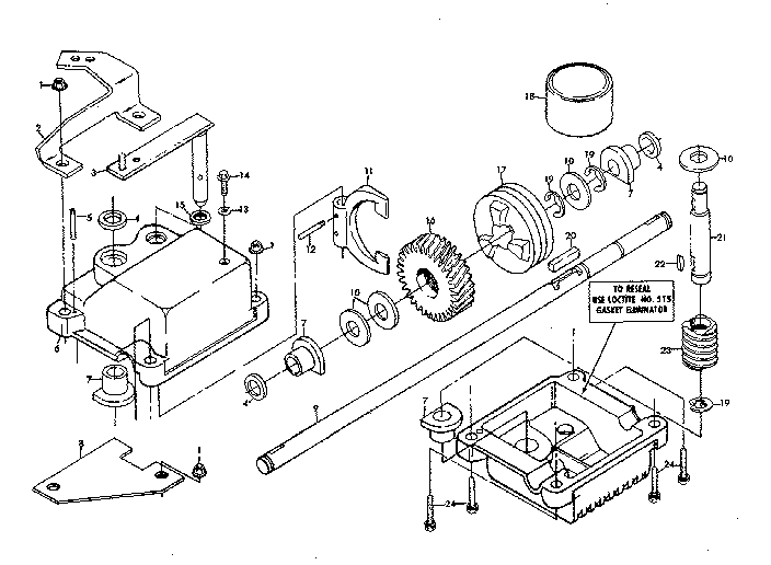 Replacement Parts Diagram and Parts List for 91785314  Craftsman Lawn Tractor