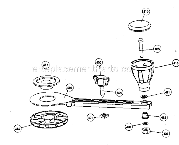 Circle Cutter Assy Diagram and Parts List for 183172521  Craftsman Router