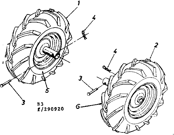 Snow Blade Kit Diagram and Parts List for 917290940  Craftsman Snow Blower
