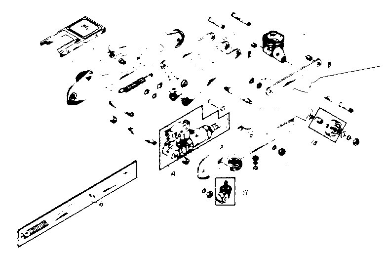 Unit Diagram and Parts List for 214125100  Craftsman Jack