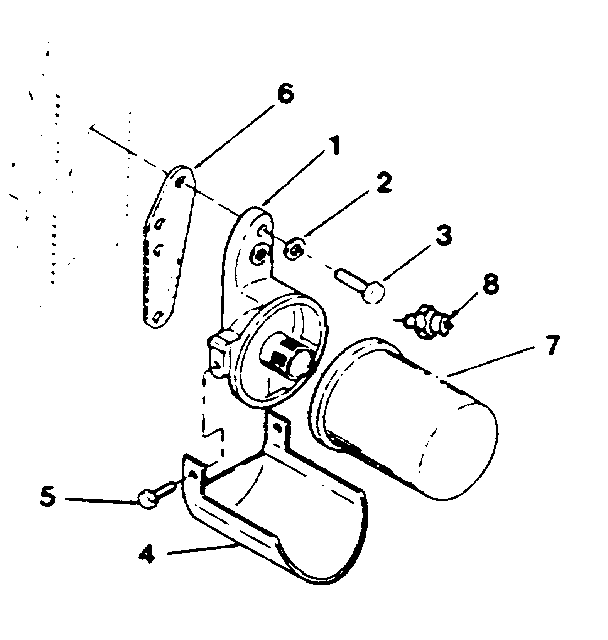 Oil Filter Diagram and Parts List for 73910896B  Craftsman Engine