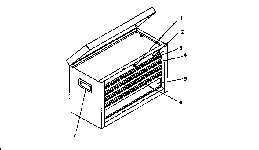 Unit Parts Diagram and Parts List for 706657860  Craftsman Tool Stand & Cart