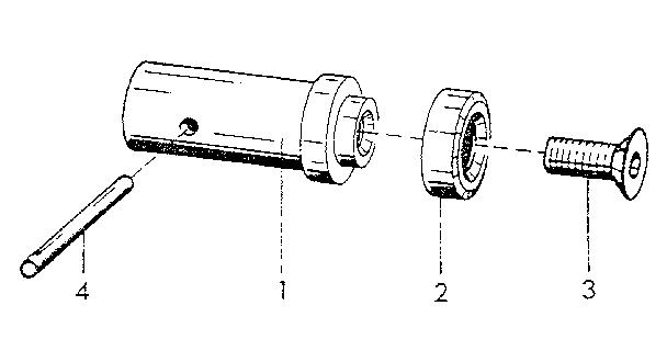 Sawing And Milling Arbor Diagram and Parts List for 549289000  Craftsman Lathe