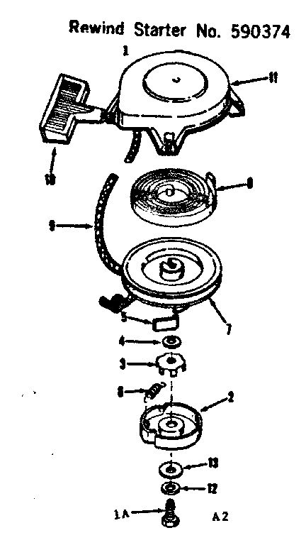 Unit Parts Diagram and Parts List for 143141062  Craftsman Engine