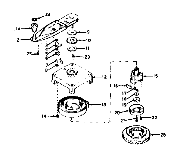 No-pull Starter Diagram and Parts List for 143161092  Craftsman Engine