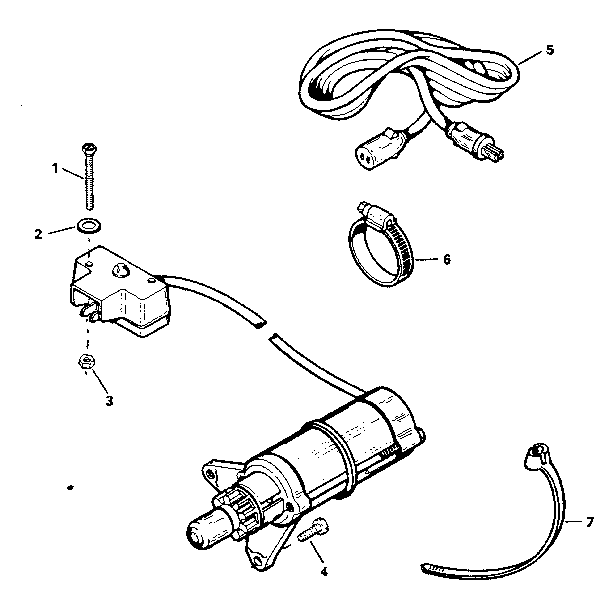 Starter Kit No. 143.88941 Diagram and Parts List for 200653111  Craftsman Engine