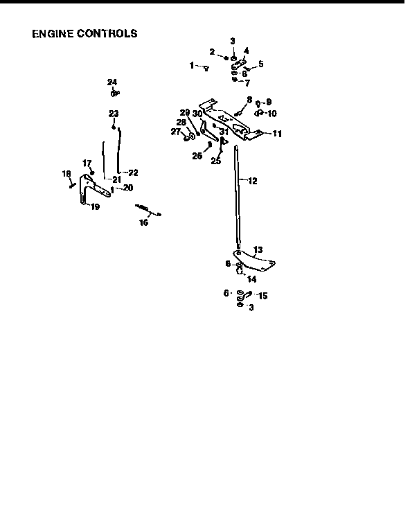 Engine Cv25s-69511 (71,501) Diagram and Parts List for 501CV25S-69511  Craftsman Engine