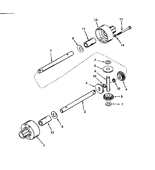 Unit Parts Diagram and Parts List for 143194  Craftsman Lawn Tractor
