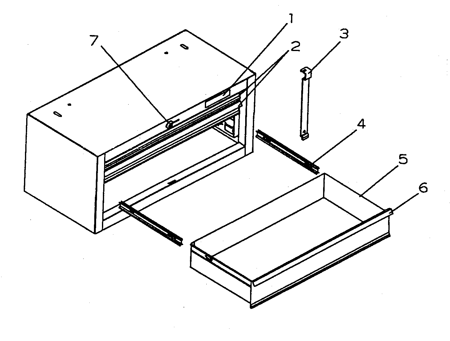 Tool Box Diagram and Parts List for 706598830  Craftsman Tool Stand & Cart