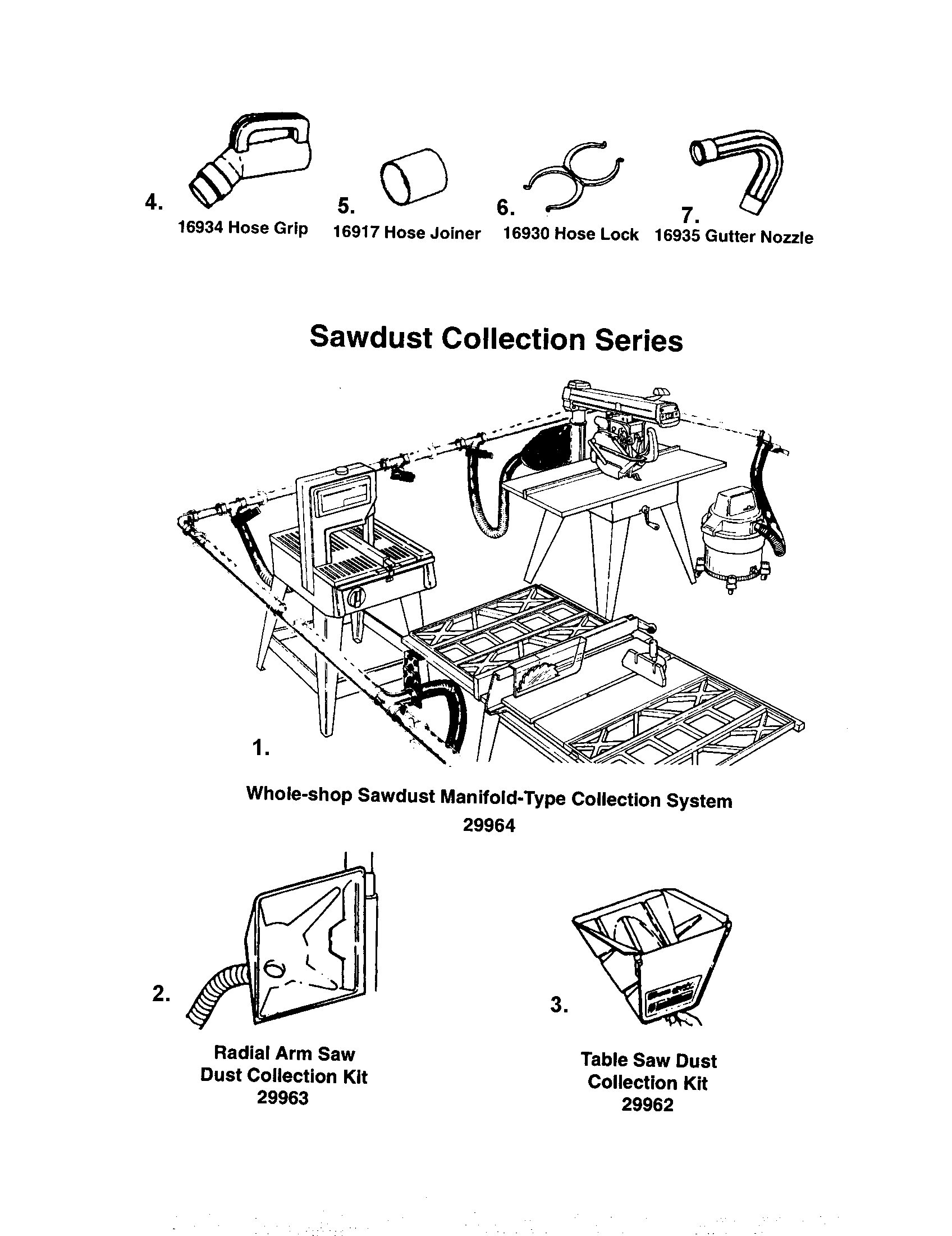 Sawdust Collection Series Diagram and Parts List for 113177778  Craftsman Utility Vacuum