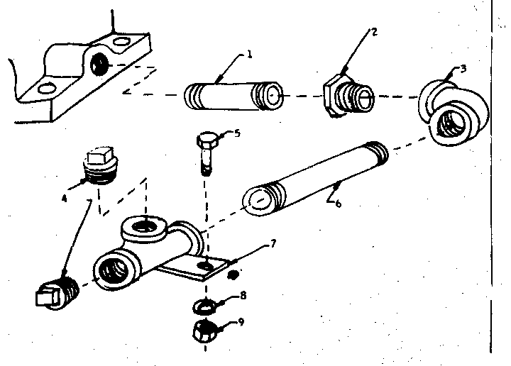Oil Fill And Drain Diagram and Parts List for 580320831  Craftsman Engine