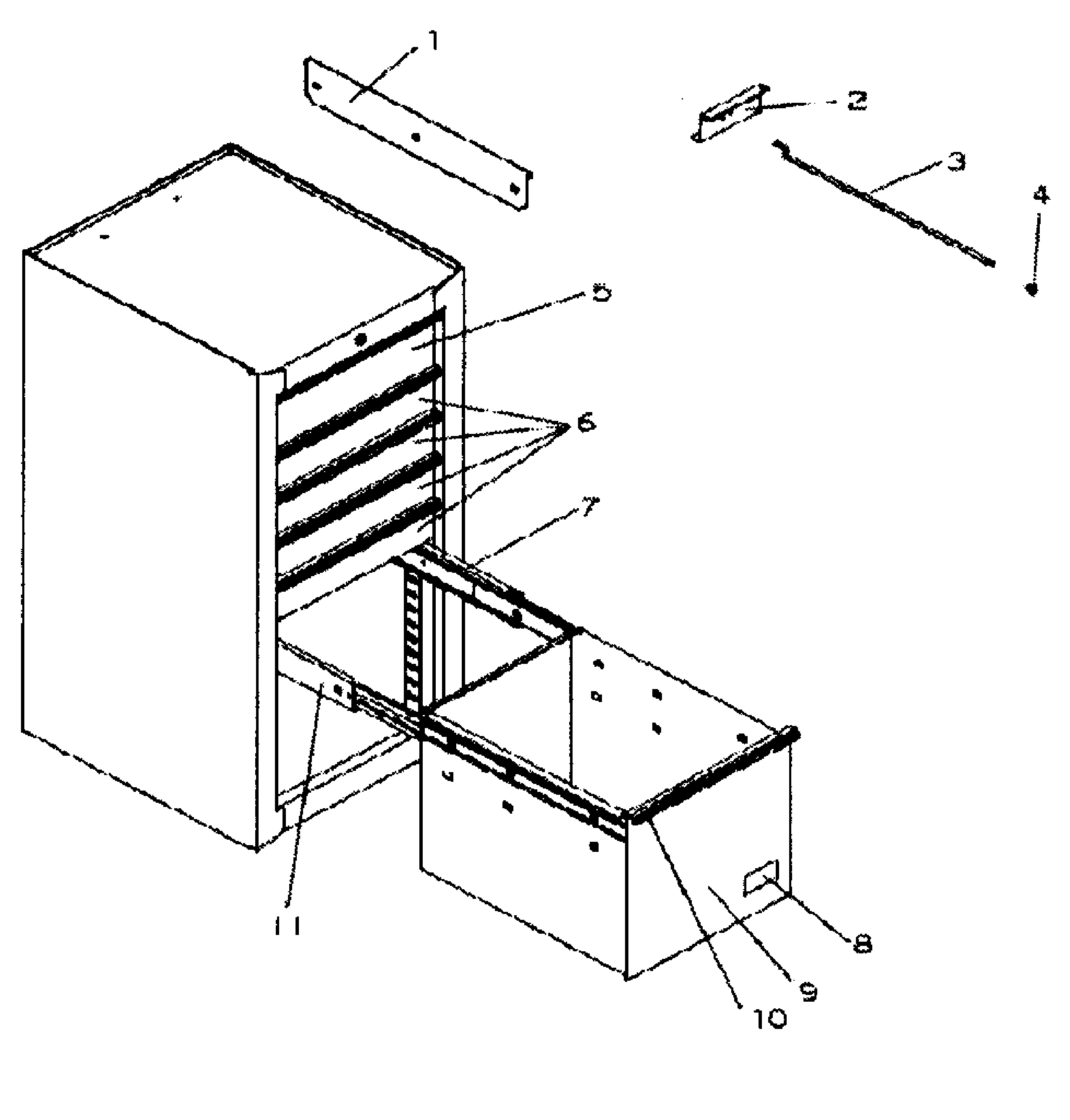 Tool Cart Diagram and Parts List for 706116180  Craftsman Tool Stand & Cart