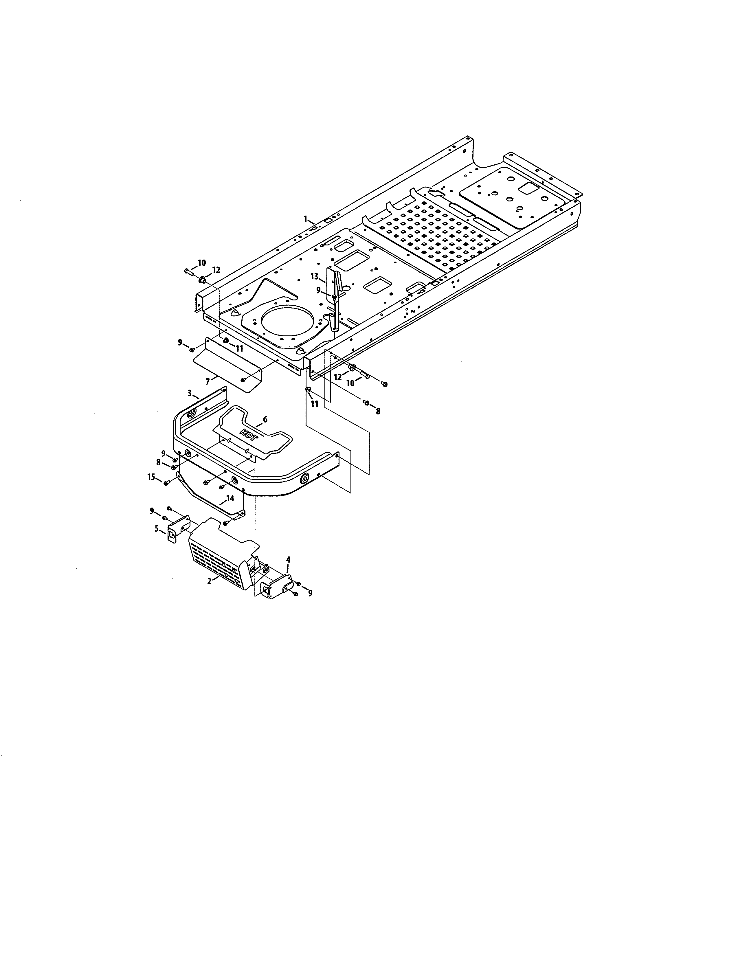 Frame Diagram and Parts List for 247270540  Craftsman Engine