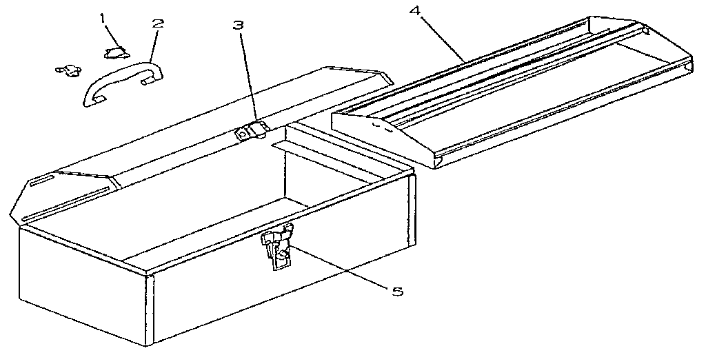 Unit Parts Diagram and Parts List for 65164  Craftsman Tool Stand & Cart