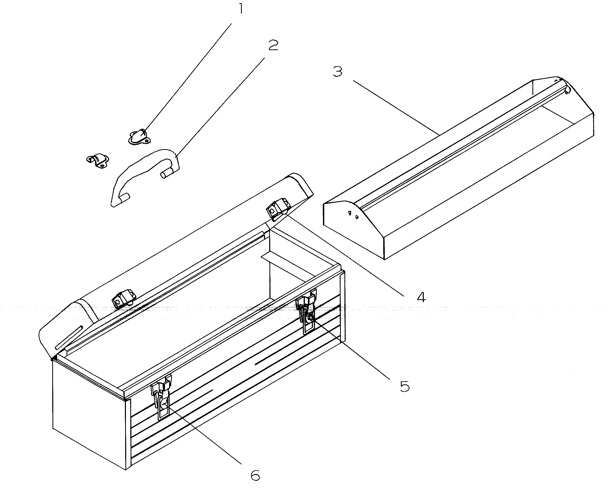 Tool Box Diagram and Parts List for 706592101  Craftsman Tool Stand & Cart