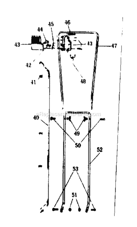 Page B Diagram and Parts List for 24085791  Craftsman Trimmer