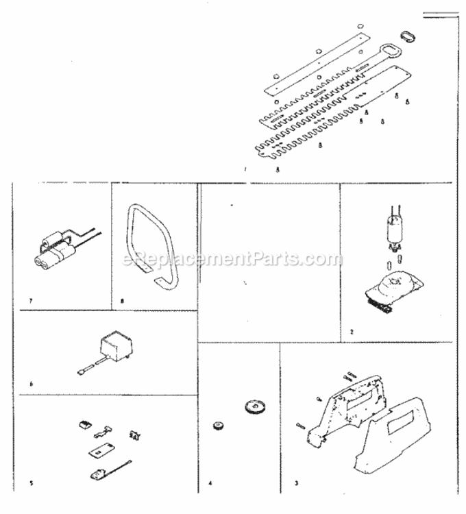 Page A Diagram and Parts List for 24086840  Craftsman Trimmer