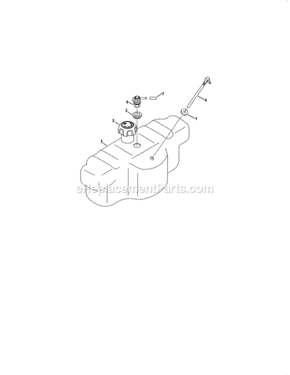 Page B Diagram and Parts List for 247204460  Craftsman Lawn Tractor