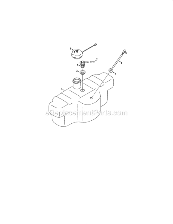 Page B Diagram and Parts List for 24725001  Craftsman Lawn Tractor