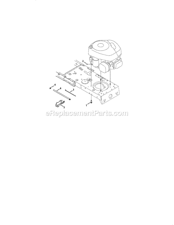 Page L Diagram and Parts List for 24725111  Craftsman Lawn Tractor
