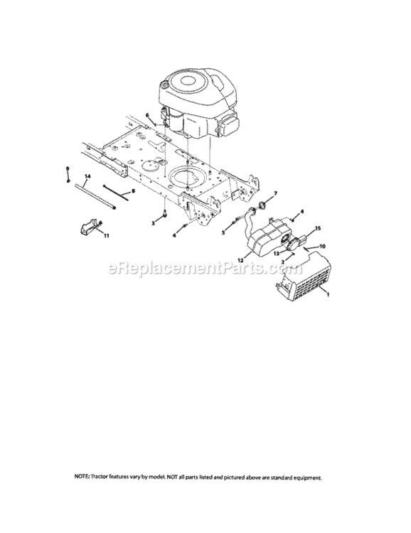 Page Q Diagram and Parts List for 247286040  Craftsman Lawn Tractor