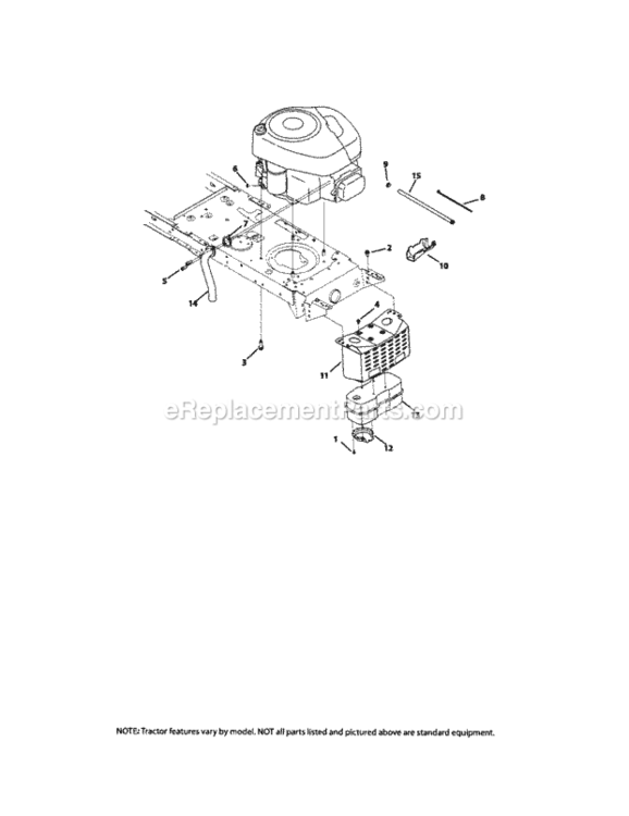 Page R Diagram and Parts List for 247286040  Craftsman Lawn Tractor