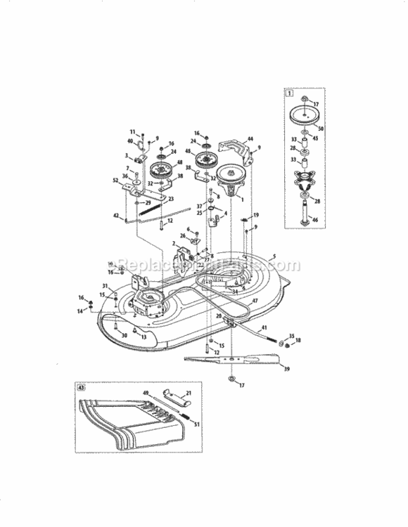 Page G Diagram and Parts List for 247288820  Craftsman Lawn Tractor