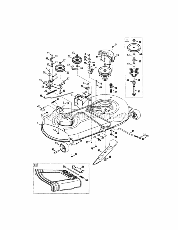 Page K Diagram and Parts List for 247289060  Craftsman Lawn Tractor