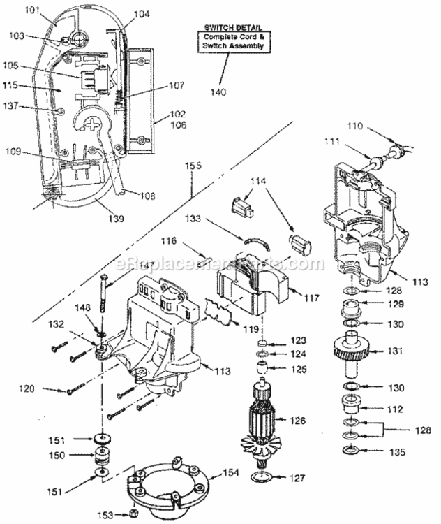 Page B Diagram and Parts List for 247370230  Craftsman Lawn Mower