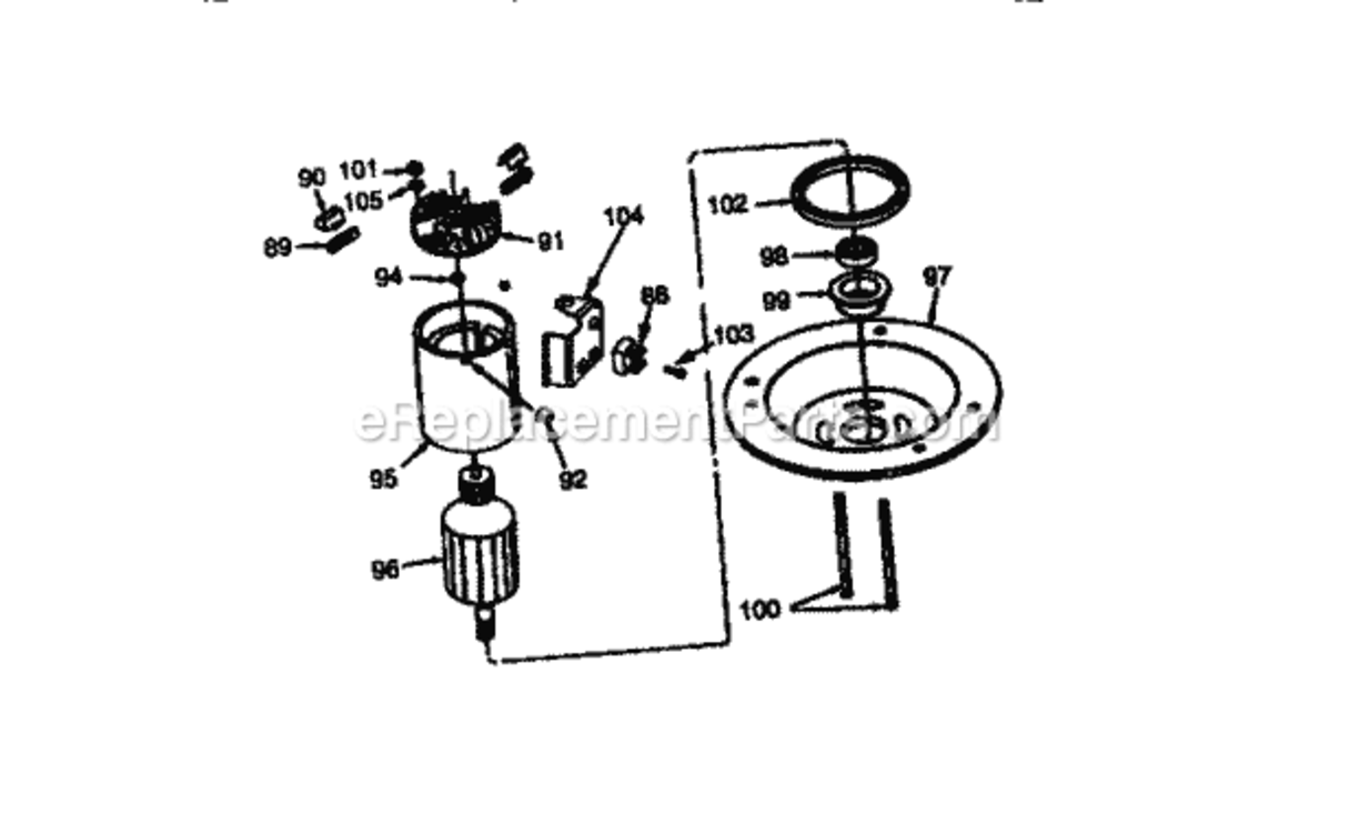 Page B Diagram and Parts List for 247370291  Craftsman Lawn Mower