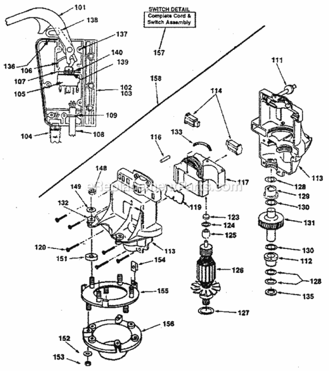 Page B Diagram and Parts List for 247370810  Craftsman Lawn Mower