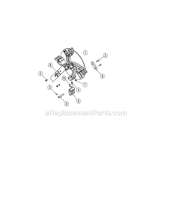 Page B Diagram and Parts List for 247776360  Craftsman Chipper Shredder