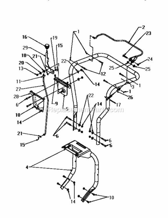 Page A Diagram and Parts List for 247799620  Craftsman Chipper Shredder