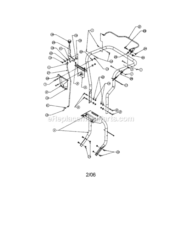 Page A Diagram and Parts List for 247799640  Craftsman Chipper Shredder