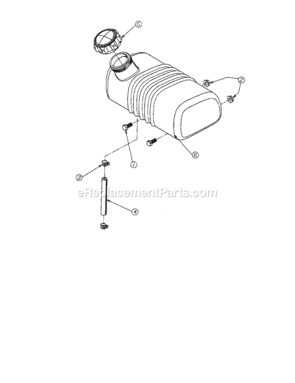 Page K Diagram and Parts List for 247799640  Craftsman Chipper Shredder