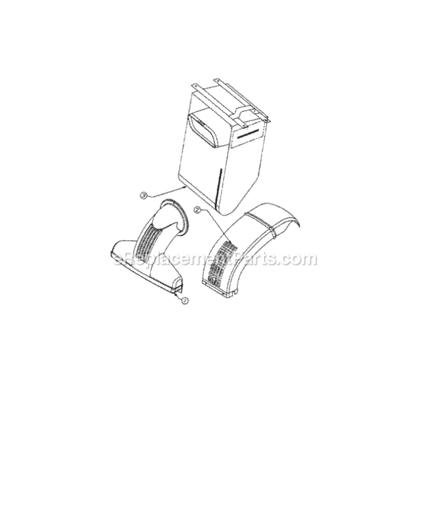 Page D Diagram and Parts List for 247799640  Craftsman Chipper Shredder