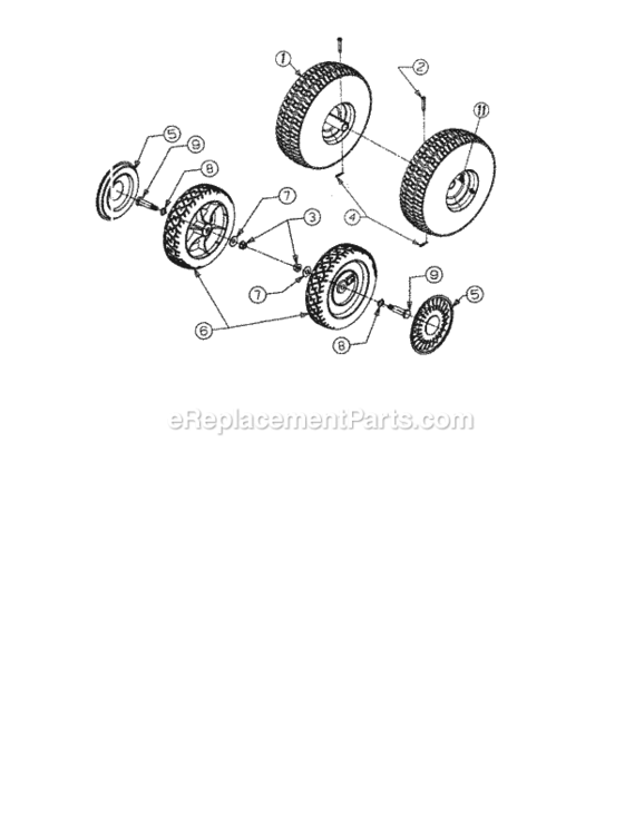 Page I Diagram and Parts List for 247799640  Craftsman Chipper Shredder