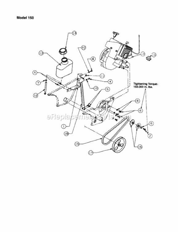 Page I Diagram and Parts List for 24788346  Craftsman Snow Blower