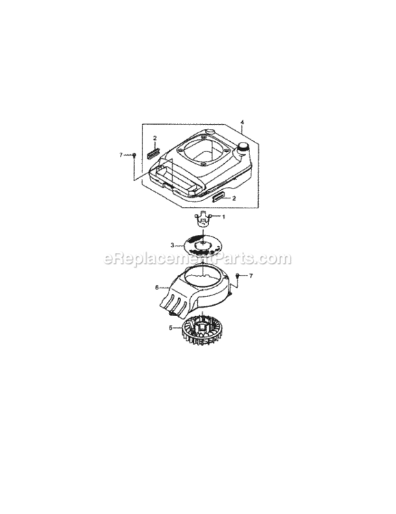 Page G Diagram and Parts List for 247889210  Craftsman Lawn Mower