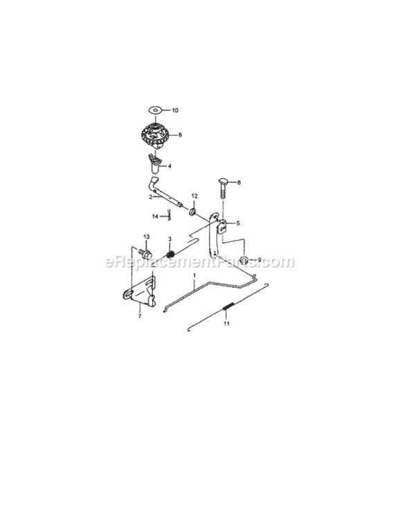 Page I Diagram and Parts List for 247889210  Craftsman Lawn Mower