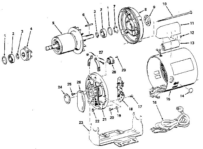 Unit Diagram and Parts List for 11312212  Craftsman Engine