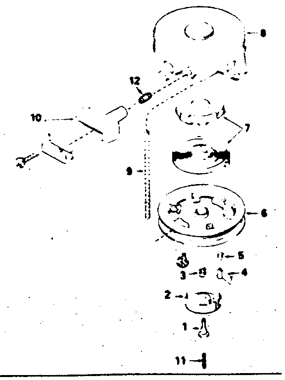 Rewind Starter Diagram and Parts List for 143354422  Craftsman Engine