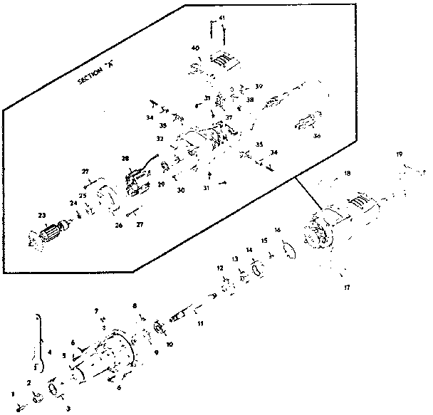 Unit Parts Diagram and Parts List for 31517440  Craftsman Grinder