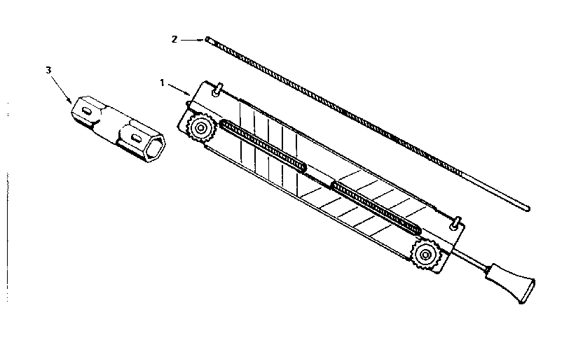 Maintenance Kit Diagram and Parts List for 358352240  Craftsman Chainsaw